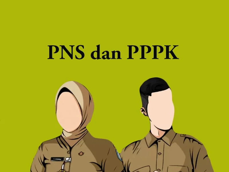 Perbandingan Jumlah PNS dan PPPK 2021-2024